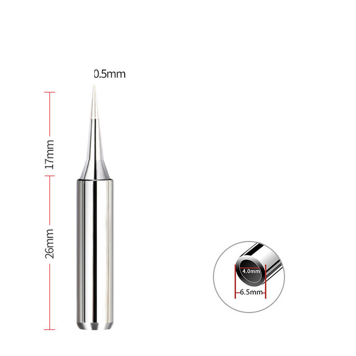 BIT-SATZ,GEEIGNET für Lötstationen - Silberfarben, Metall (4.3/1/1cm) - LIBRATON