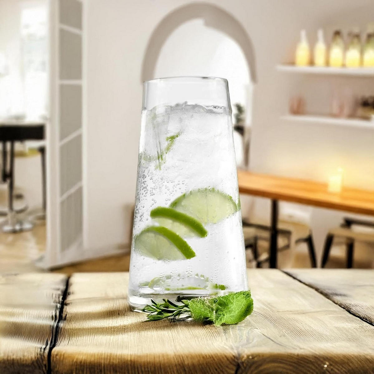 LONGDRINKGLAS Power 2er Set - Transparent, Glas (0.458L) - Stölzle