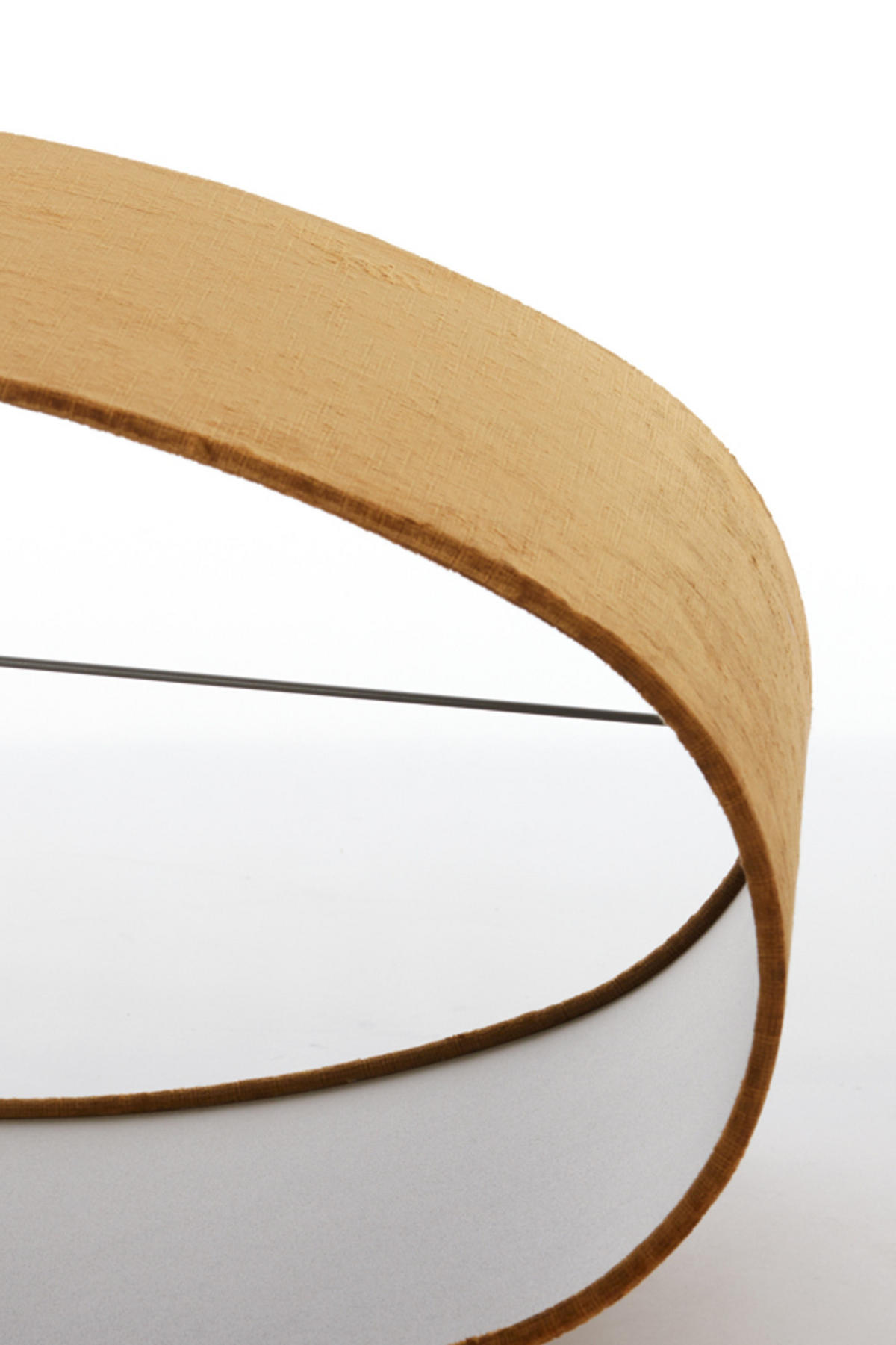 LAMPENSCHIRM Edelstein Gold 58/24/32 cm - Goldfarben, Textil (58/24/32cm) - Light & Living