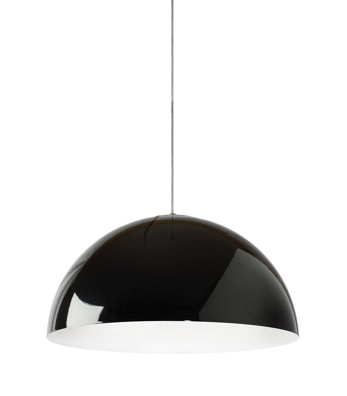 HÄNGELEUCHTE - Schwarz, Metall (40/40/20cm) - Lumicom