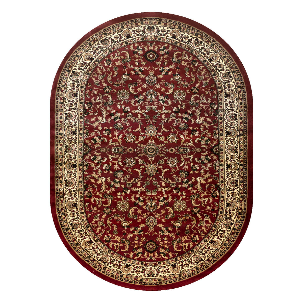 TEPPICH Royal 150/250 cm - Rot, Textil (150/250cm) - rugsX