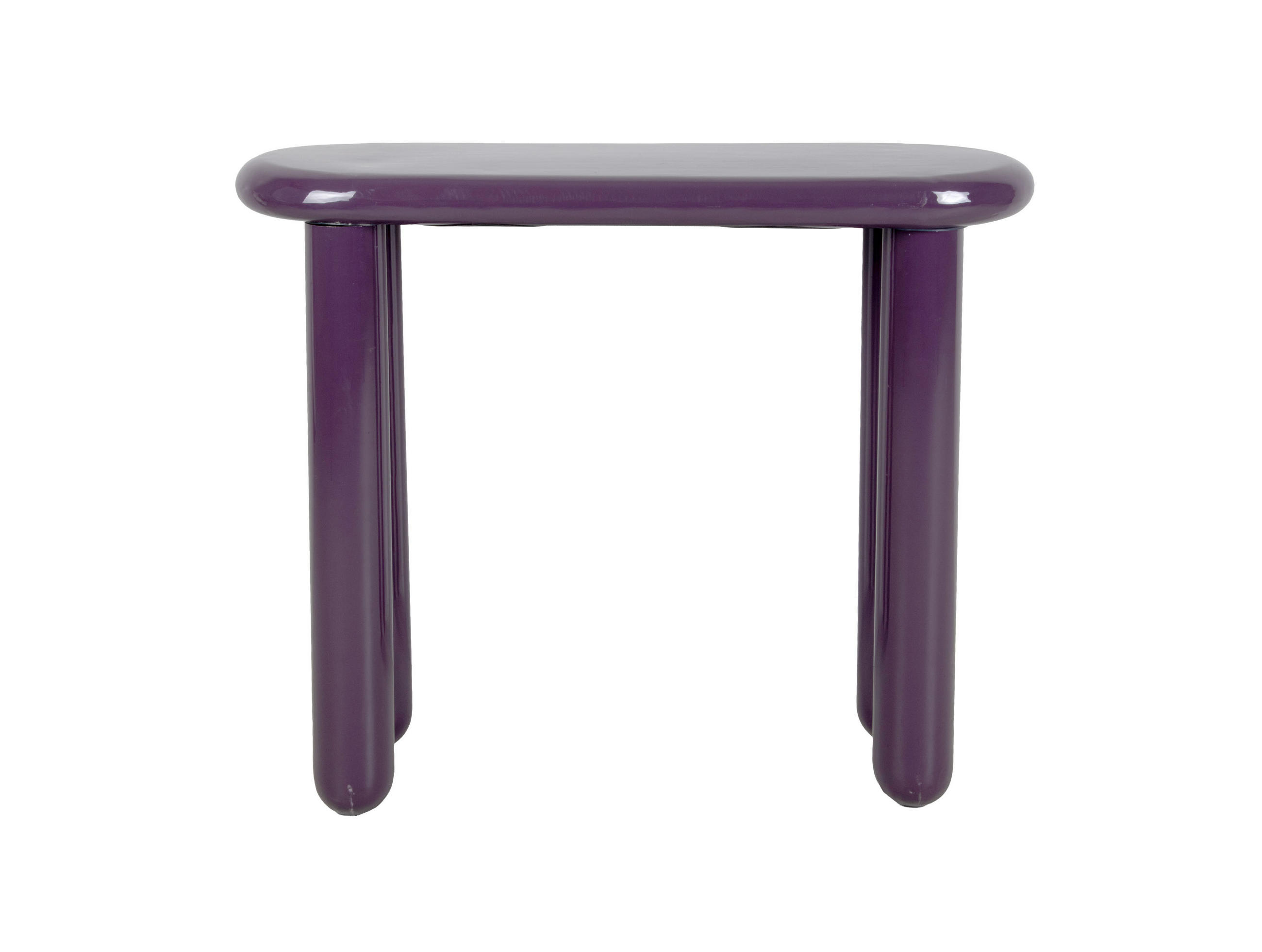 Leitmotiv Beistelltisch Lila 36x68x78 cm