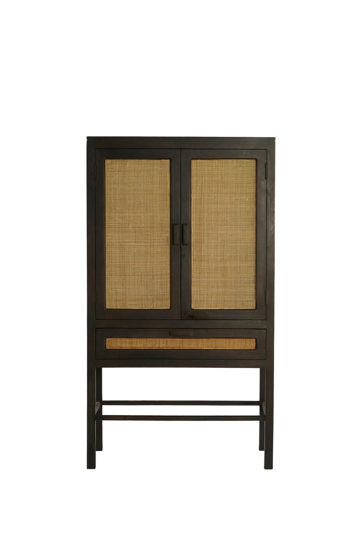 SCHRANK Nipos Braun 90/45/160 cm - Braun, Holz (45/160/90cm) - Light & Living