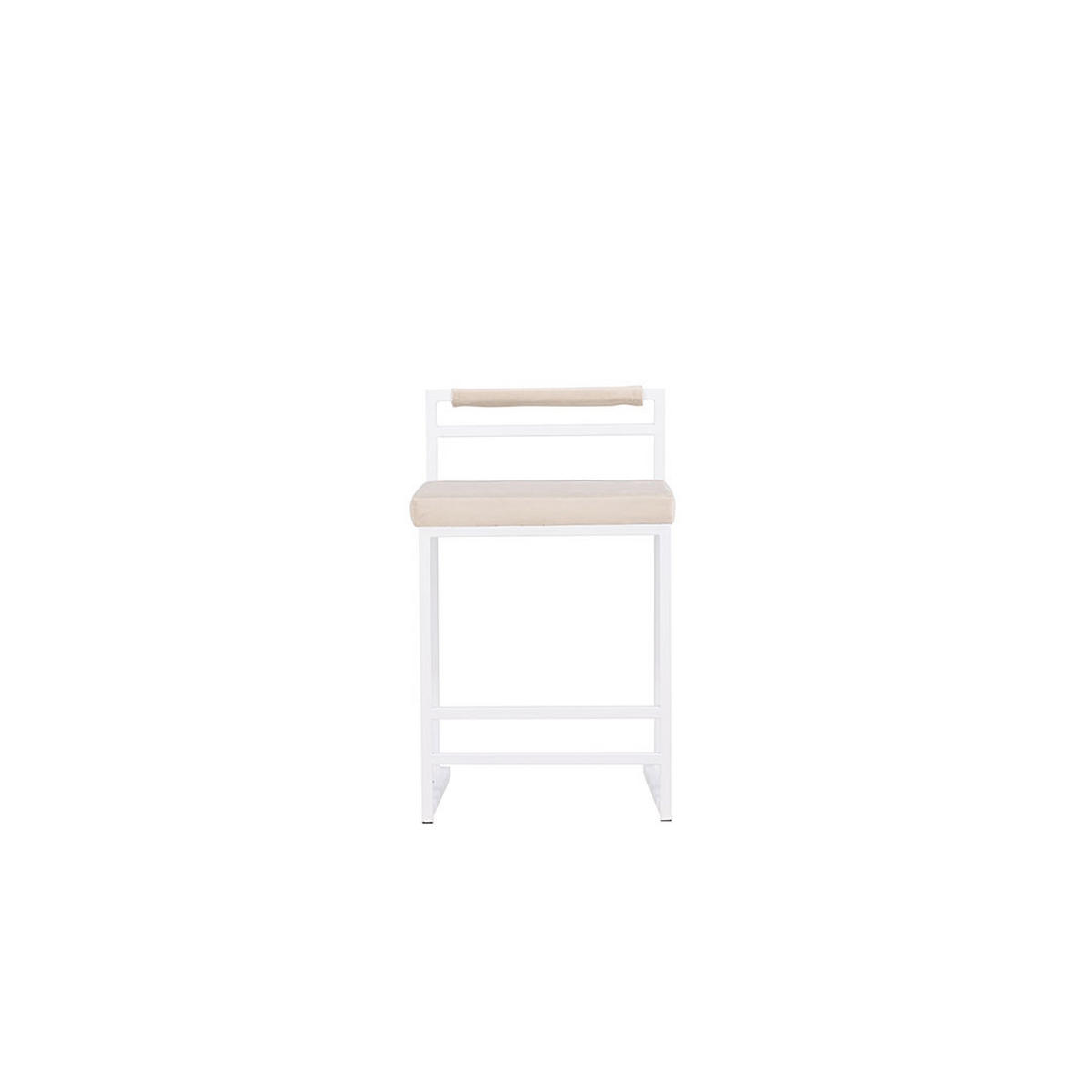 BARHOCKER, Opelika, Stühle Beige, Polyester, 45 x 41 x 80 cm - Beige, Textil (45/80/41cm) - ebuy24