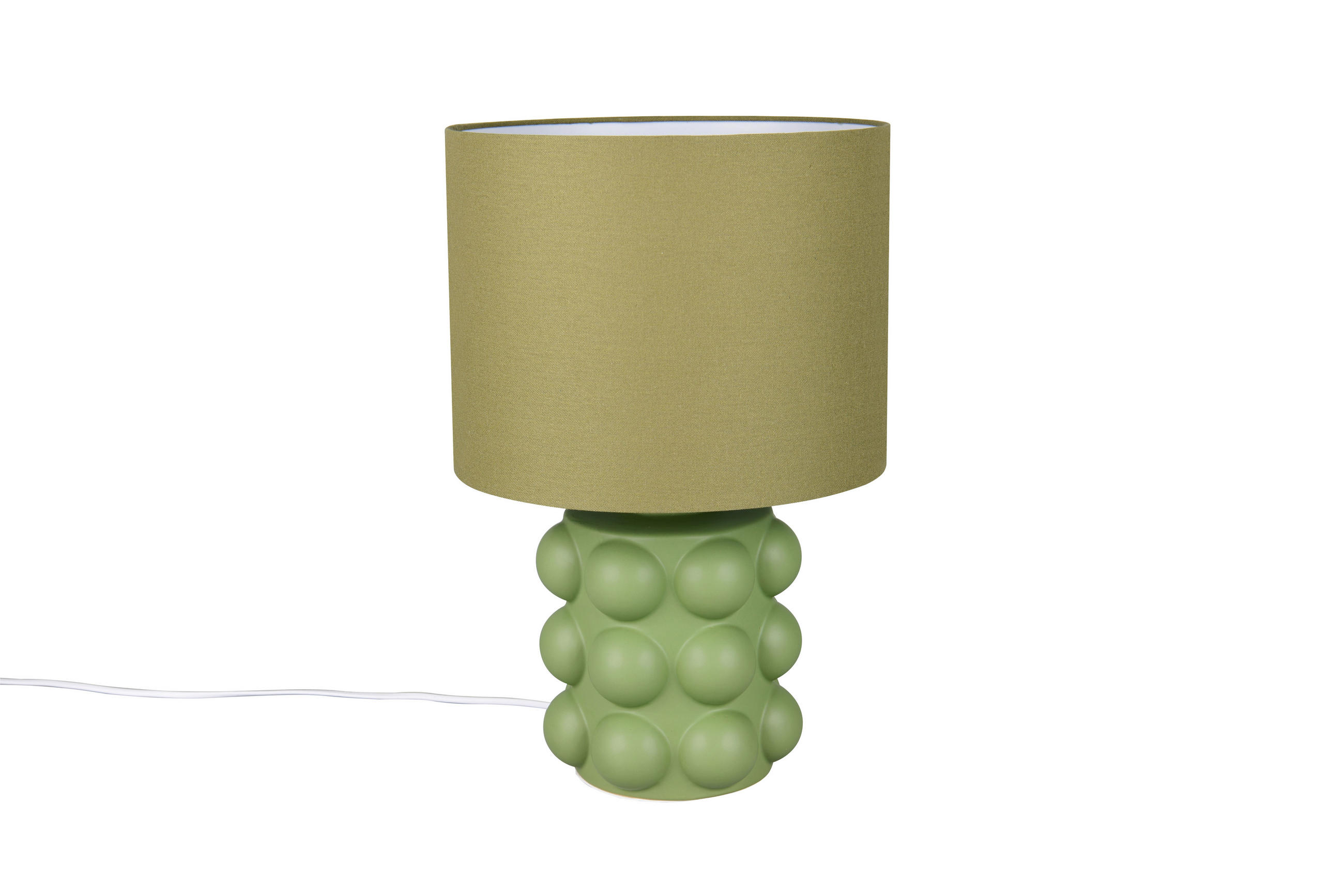 TISCHLAMPE KATE - Grün - 30/30/47 cm - Grün, Keramik (30/30/47cm) - Trio Leuchten