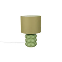 TISCHLAMPE KATE - Grün - 30/30/47 cm - Grün, Keramik (30/30/47cm) - Trio Leuchten