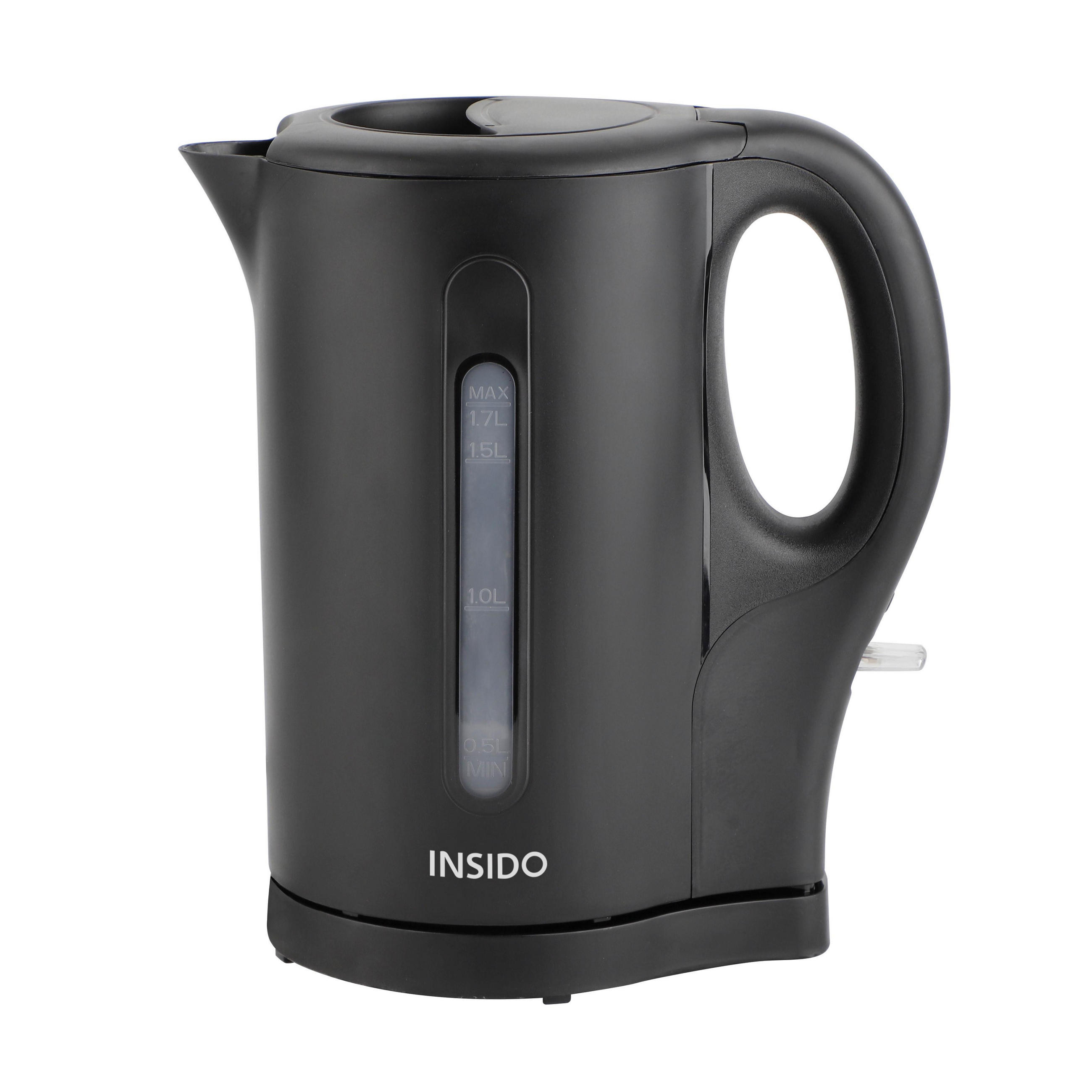 WASSERKOCHER Sio Schwarz max. 1850-2200 Watt - Schwarz, Metall (13.55/23.9/21.9cm)