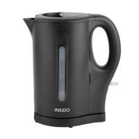 WASSERKOCHER Sio Schwarz max. 1850-2200 Watt - Schwarz, Metall (13.55/23.9/21.9cm)