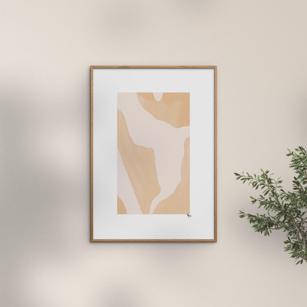 POSTER N. Atelier - Le Calme - Naturfarben, Papier (30/40/0.1cm) - Poster&Frame