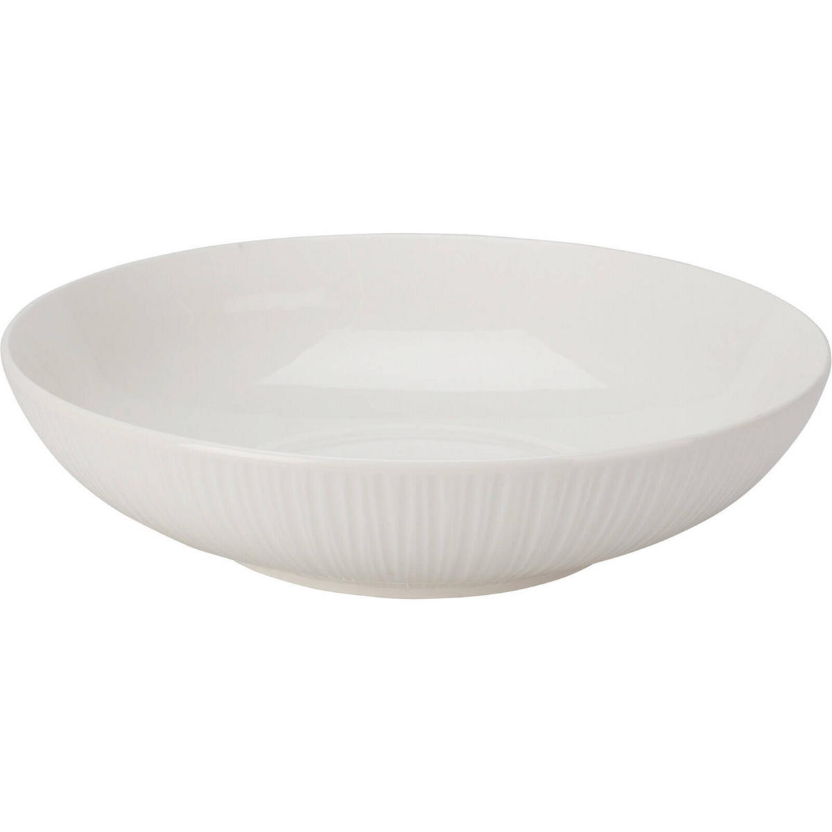 PORZELLANTELLER Weiß Ø 23 cm - Weiß, Keramik (23cm) - Siaki