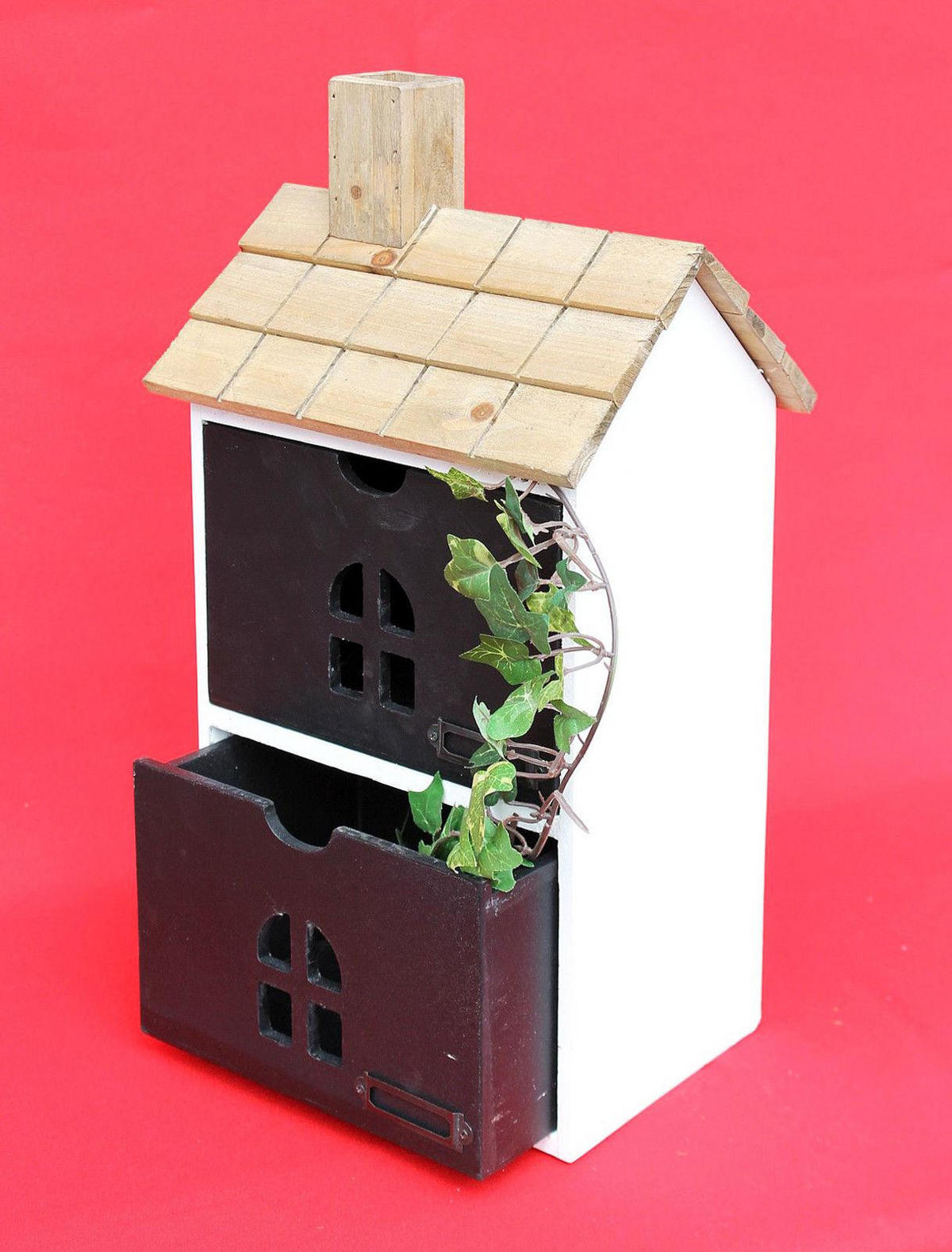 MINIKOMMODE Holz 22/17/43 cm - Weiß, Holz (22/43/17cm) - DanDiBo