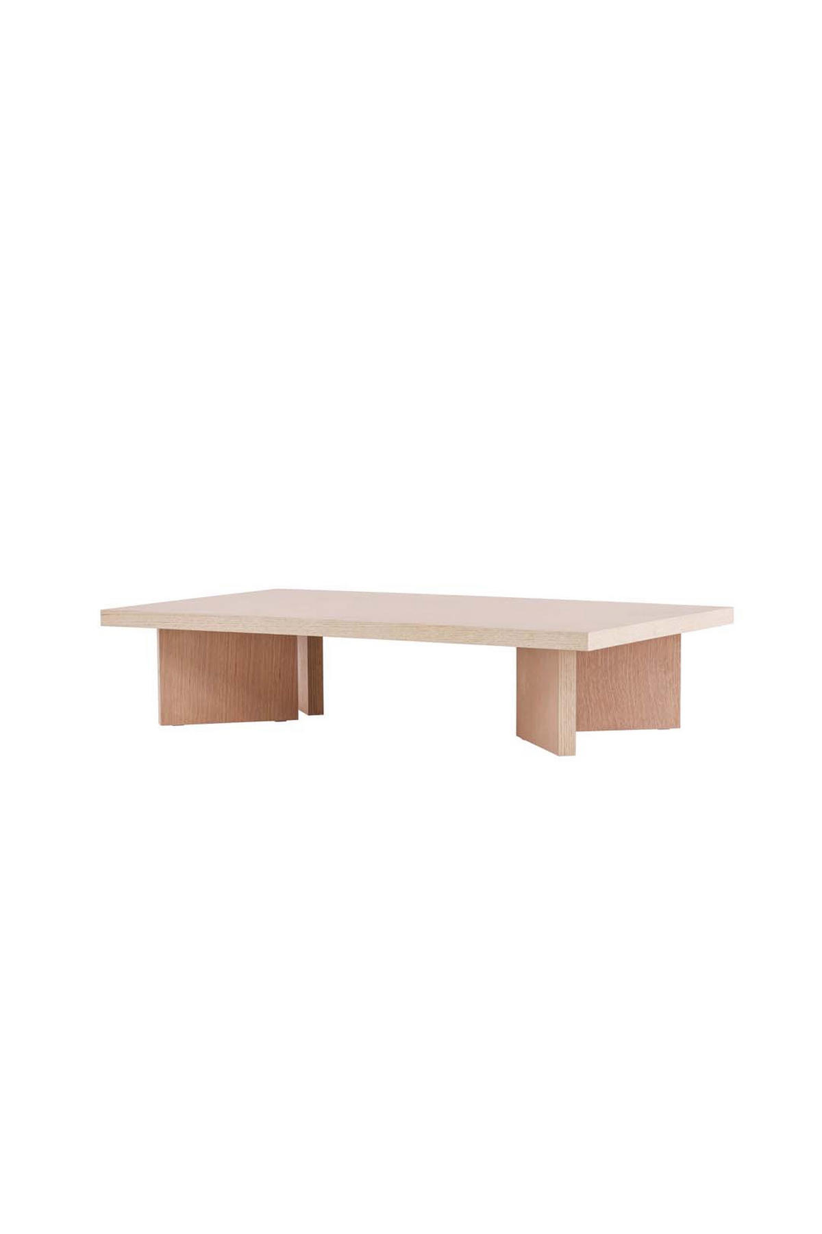 COUCHTISCH Whitewash - Weiß, Holzwerkstoff (140/80/30cm) - ebuy24