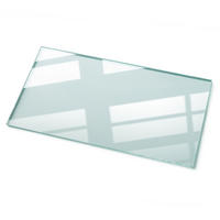 TISCHPLATTE 120 x 60 cm Transparente Glasplatte - Transparent, Glas (120/0.4/60cm) - TULUP