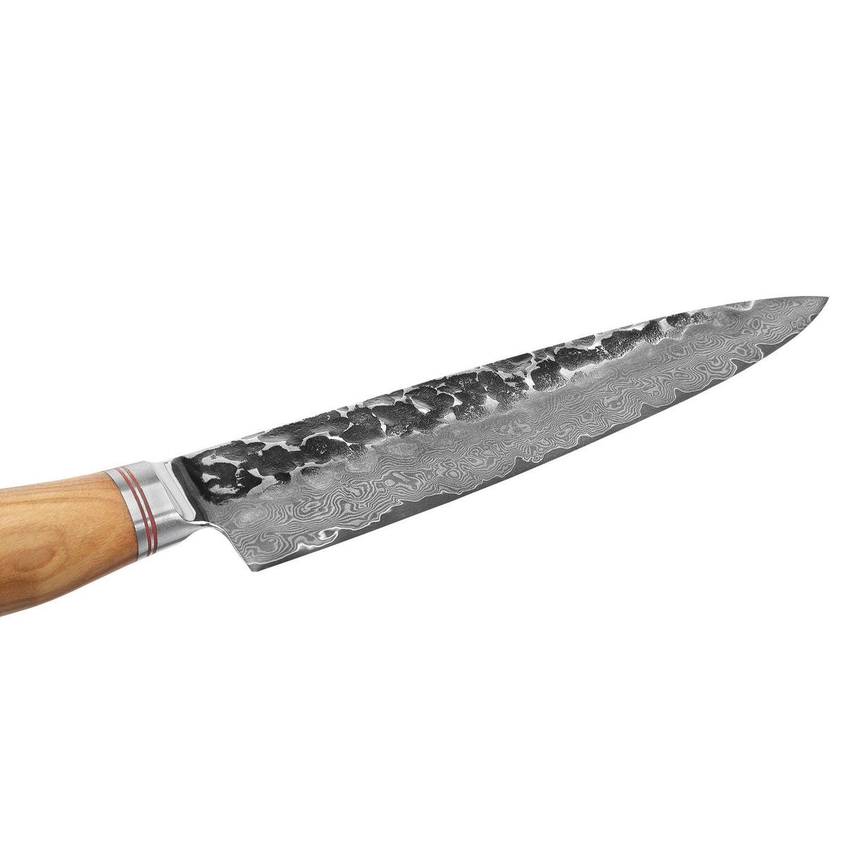 CHEFMESSER 20 cm - Braun, Holz/Metall (33cm) - Wakoli