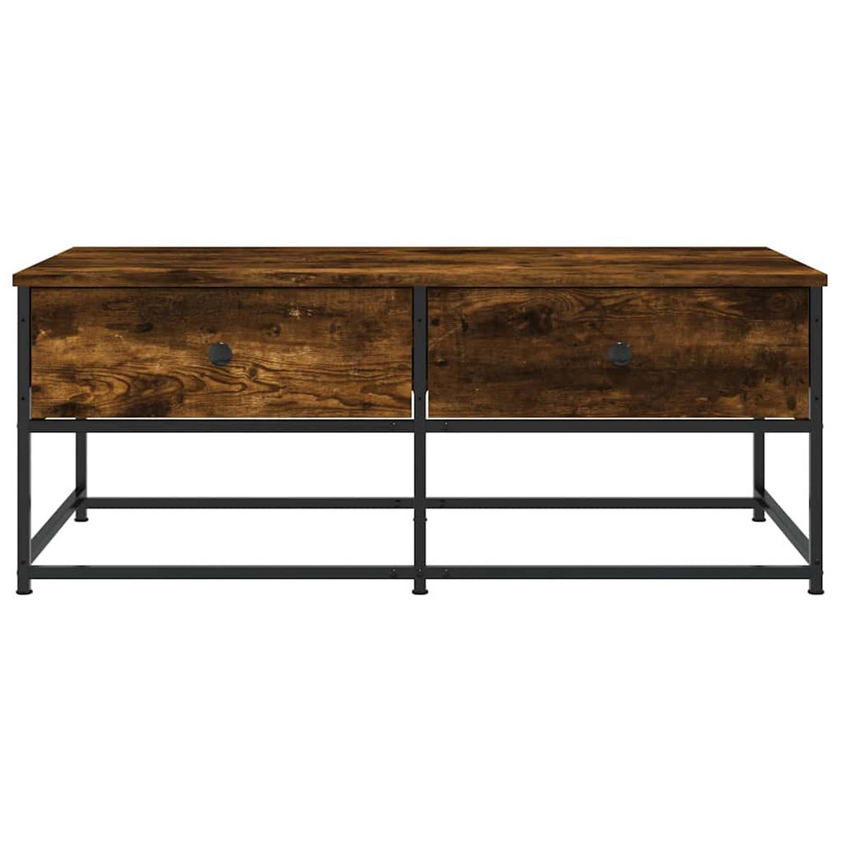 COUCHTISCH Räuchereiche 100x51x40 cm Holzwerkstoff - Braun, Holzwerkstoff (51/100/40cm) - furnicato