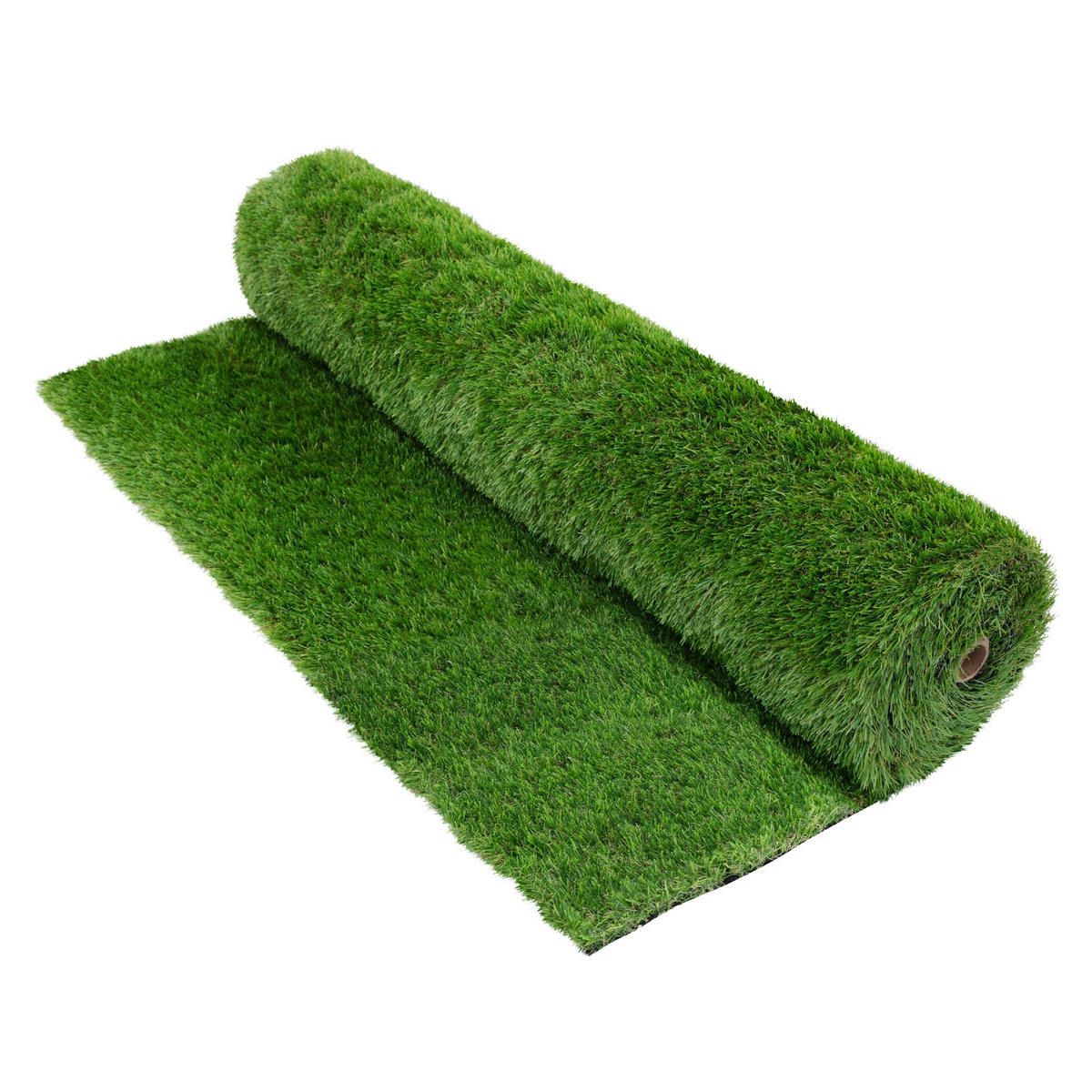 KUNSTRASEN-ROLLE 100x600 cm 6m² Grün 35mm aus Kunststoff - Grün, Kunststoff (100/600cm) - ECD-Germany