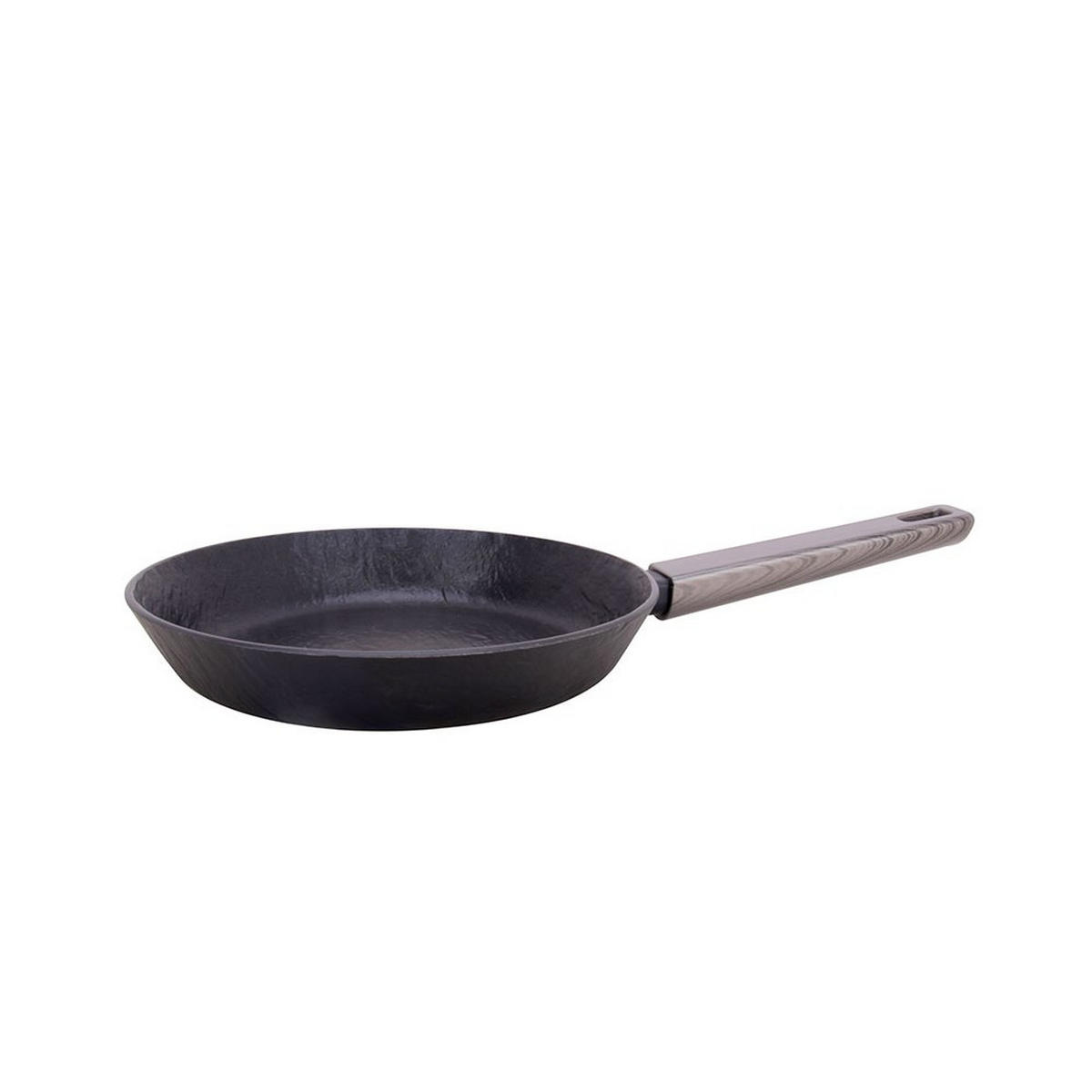 PFANNE Schwarz 37/20/4.5 cm MR120420 - Schwarz, Metall (20cm) - Maestro 