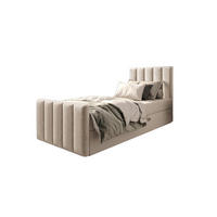 POLSTERBETT Adelle V Beige 100x200 cm - Beige, Textil (100/200cm) - B&B Home