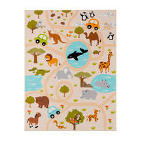 KINDERTEPPICH Bunt 160 x 220 cm - Multicolor, Kunststoff (160/220cm) - TT Home