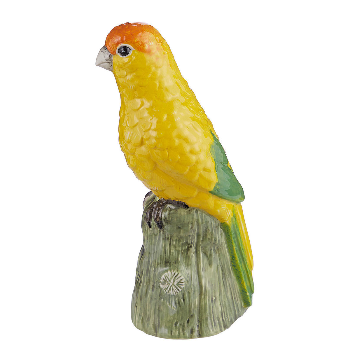 DEKO-PAPAGEI Lora - Gelb, Keramik (10/20/8cm) - Butlers