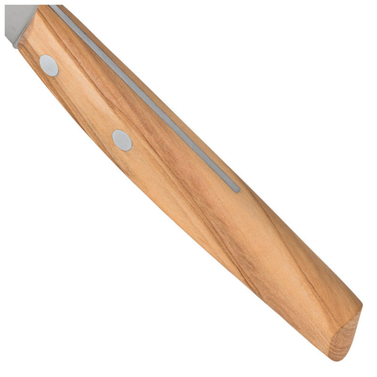 BUTTERMESSER geschmiedet mit Olivenholzgriff - Braun, Holz (22cm) - Mulex