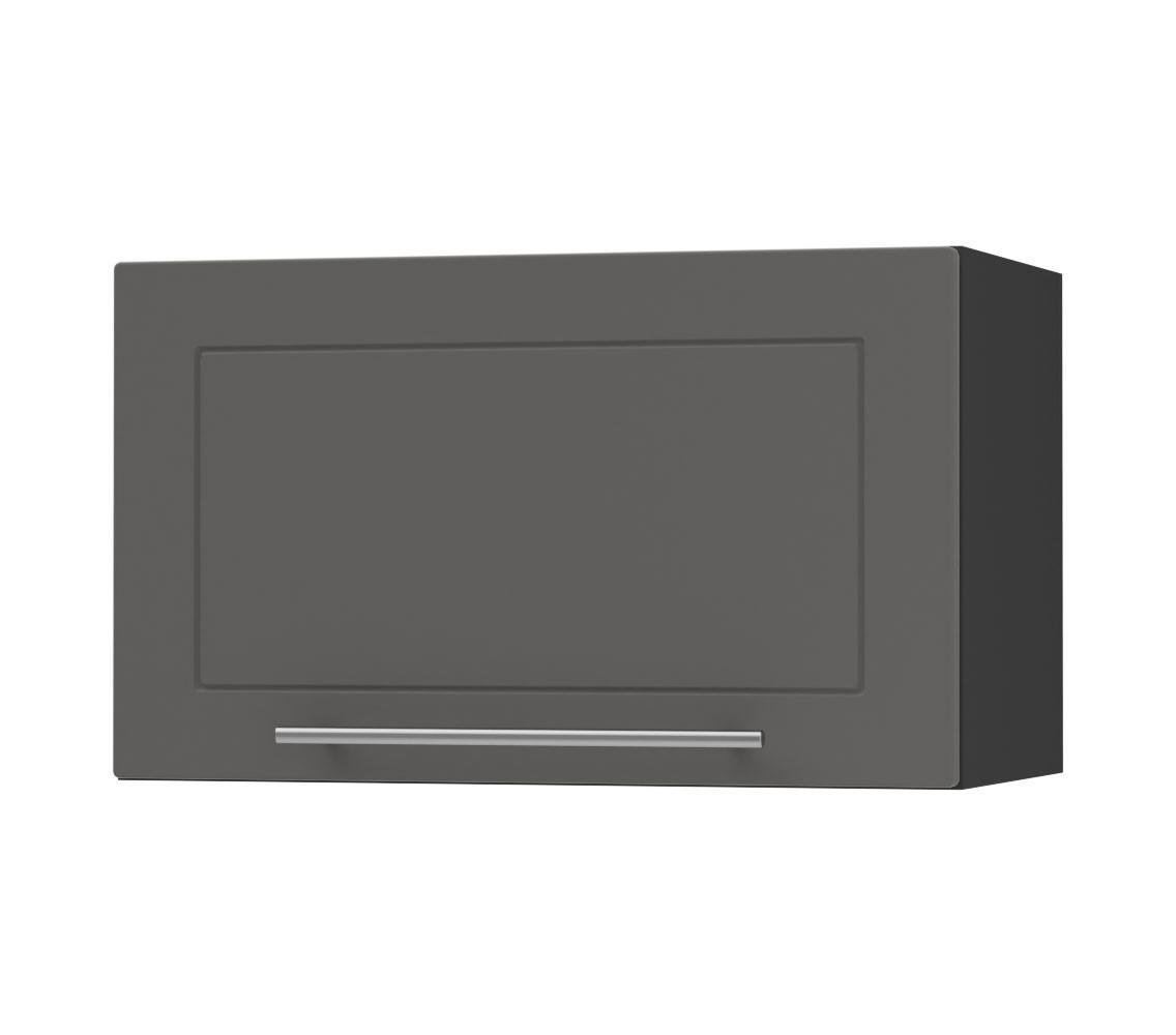 Feldmann-Wohnen Klapphängeschrank Graphit, Schwarz 60x36x32.5 cm