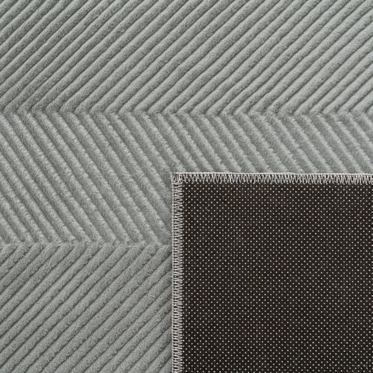 KURZFLORTEPPICH 80/150 cm Haarlem 941 - Grau, Textil (80/150cm) - Paco Home