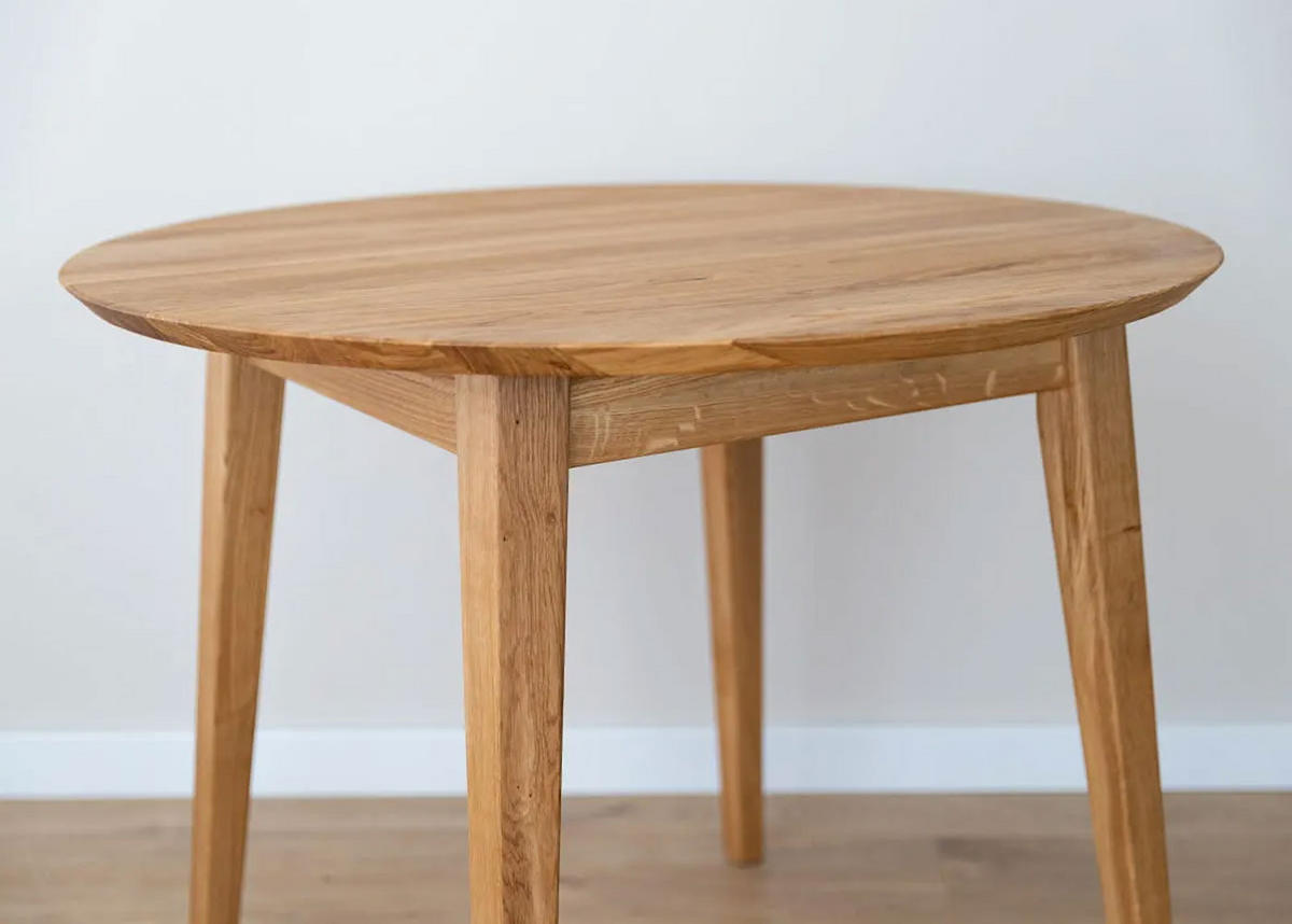 ESSTISCH Orbetello Wildeiche Natur 110 / 110 / 74,5cm - Eichefarben, Holz (110/110/74.5cm) - Feldmann-Wohnen