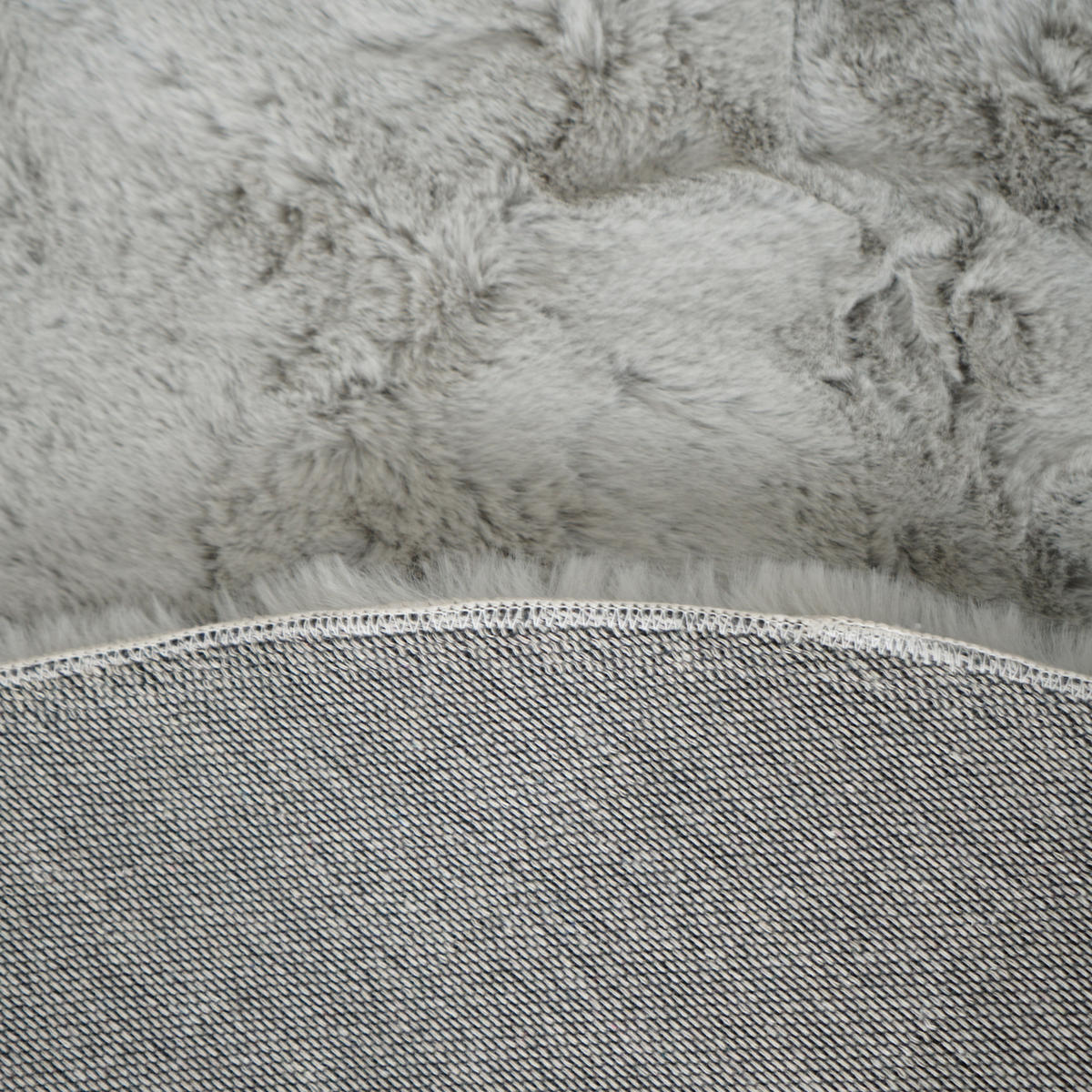 FELLTEPPICH CLOUD SUPER SOFT 200/200 cm Hellgrau - Hellgrau, Textil (200/200cm) - Consilio Concept