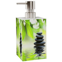 SEIFENSPENDER Harmony 2 - Grün, Kunststoff (7/15/7cm) - Sanilo