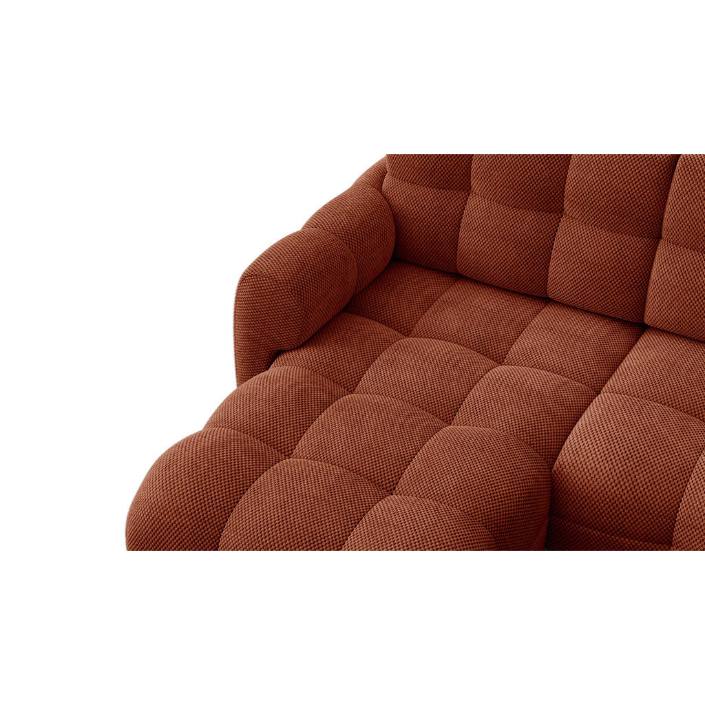 Thumbnail - Courtois Laville Ecksofa, Dunkelorange, Textil, 4-Sitzer, 262x156 cm, Wohnzimmer, Sofas & Couches, Wohnlandschaften, Eck...