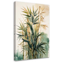 LEINWANDBILD Natur und Botanik 20x30cm - Grün, Textil (20/30cm) - Feeby