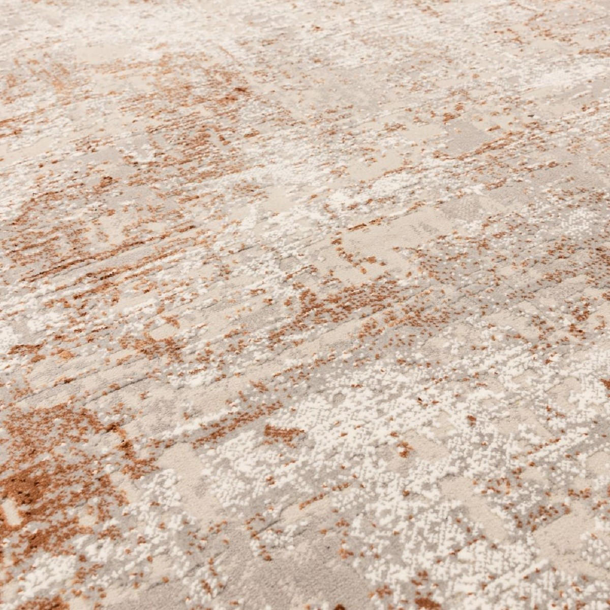 TEPPICH Moderner für Wohn- und Schlafzimmer ZUKA Orange 160 x 230 cm - Orange, Textil (160/230cm) - Novatrend