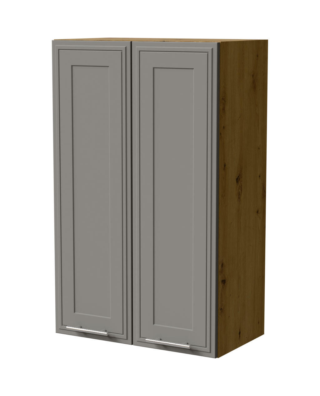 HÄNGESCHRANK Salo W4/60 Eiche Artisan / Dust Grey Matt 60 / 32,5 / 96cm - Eiche Artisan/Grau, Holz/Holzwerkstoff (60/96/32.5cm) - Feldmann-Wohnen