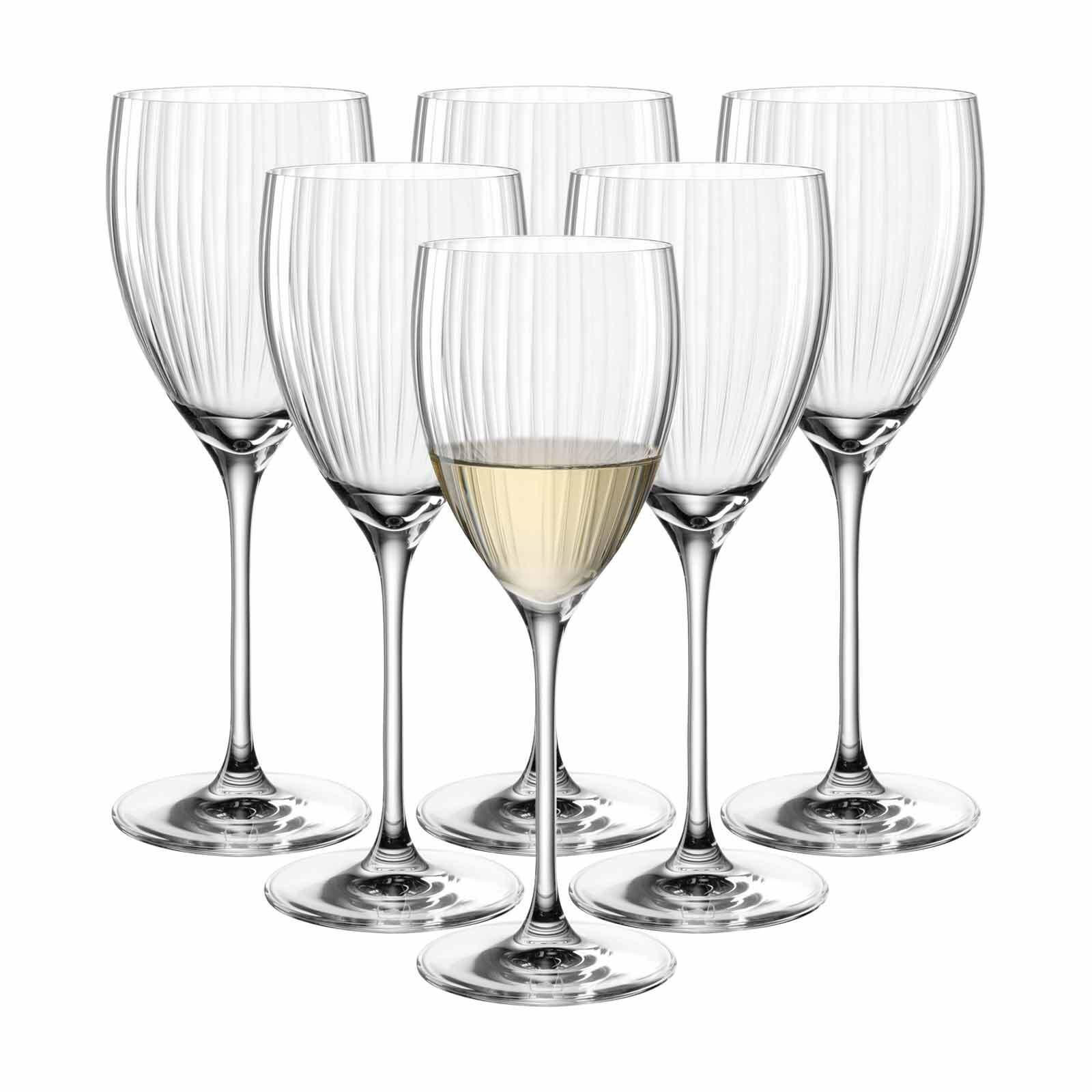 RIESLINGGLÄSER Poesia transparent 350 ml 6er Set - Transparent, Glas (0.35L) - Leonardo Living