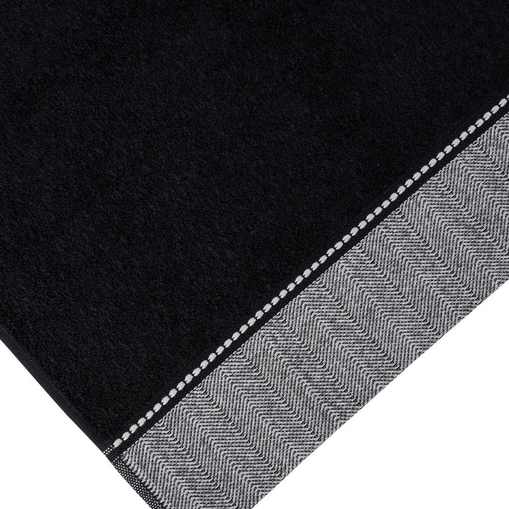 Thumbnail - Möve Frottierset, Schwarz, Textil, Rechteckig, 50x100 cm, Oeko-Tex® Standard 100, Badtextilien, Handtuch-Sets