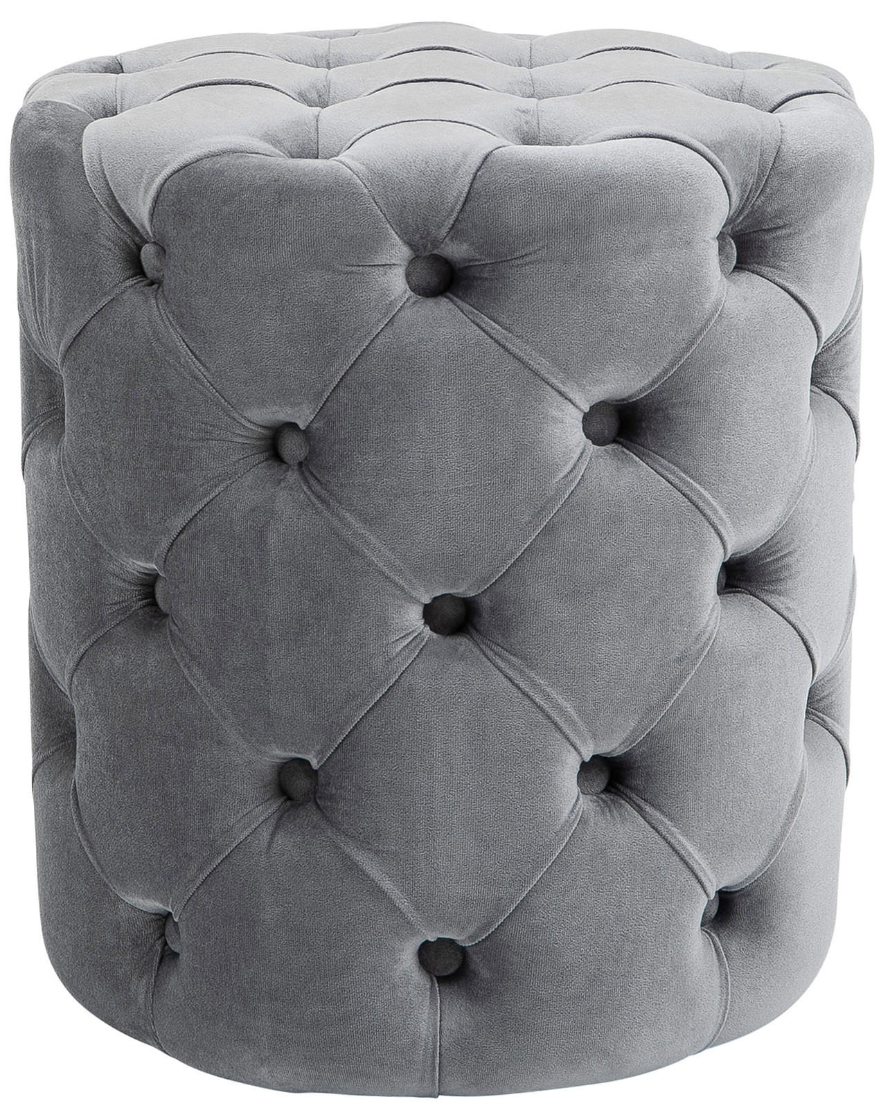 Deluke Sitzhocker Grau 42x46x42 cm