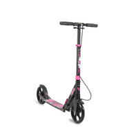 KINDERROLLER Spooky klappbar pink bis 100 kg, Bremse, Stoßdämpfer vorne, ABEC-7 - Rosa, Metall (85/40/95cm)