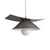 HÄNGELEUCHTE - Graubraun, Metall (25/34/10cm) - Lumicom