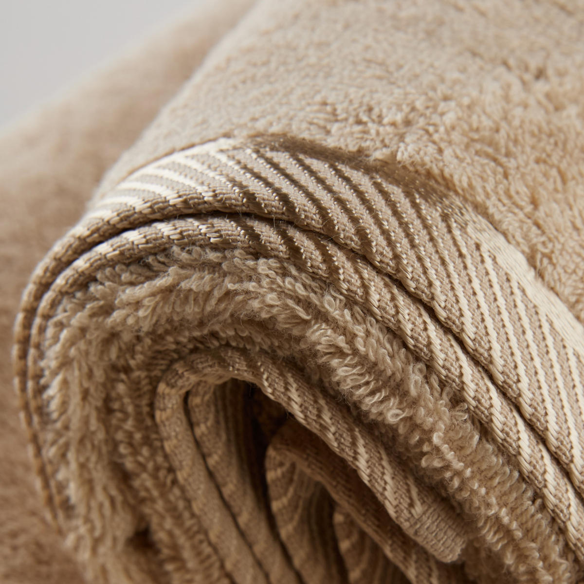 BADETUCH Bambo - Beige, Textil (50/90cm) - home&you