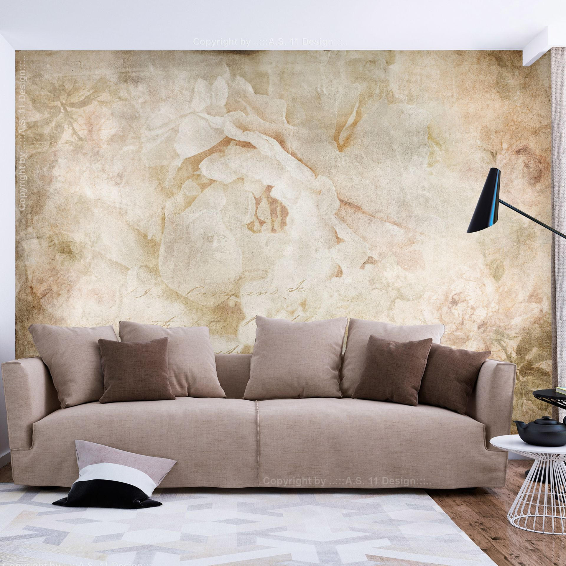 SELBSTKLEBENDE FOTOTAPETE 245/175 cm - Braun, Kunststoff/Textil (245/1cm) - KUNSTLOFT