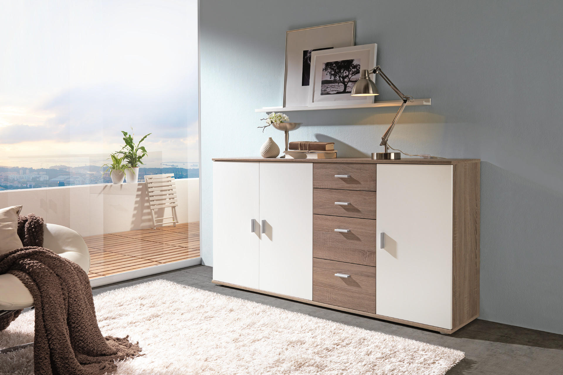 Kommode im Schlafzimmer