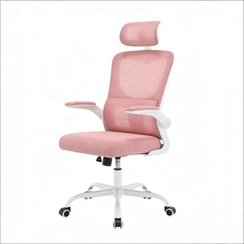 DREHSTUHL Ergonomisch Pink, Metall, Schaum & PU, drehbar & rollbar, 67,5 x 62 x 123,5 cm - Rosa, Kunststoff (67.5/123.5/62cm) - Albatros