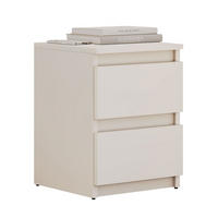 NACHTTISCH HANA M2 Kaschmir - Kaschmir, Holzwerkstoff (30/40/30cm) - Lookway