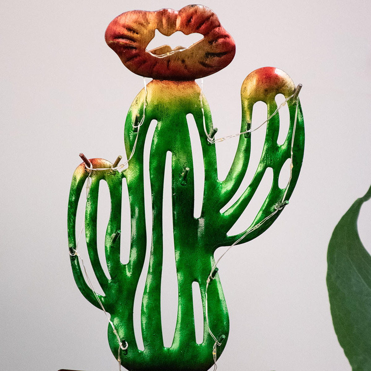 LED AUSSENLEUCHTE Solar Steckleuchte Bunt - Multicolor, Metall (5.5/15/80cm)