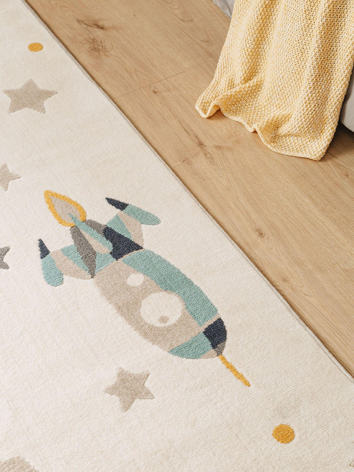 KINDERTEPPICH Apollo Cream 140x200 cm - Creme, Textil (140/200cm) - Lytte