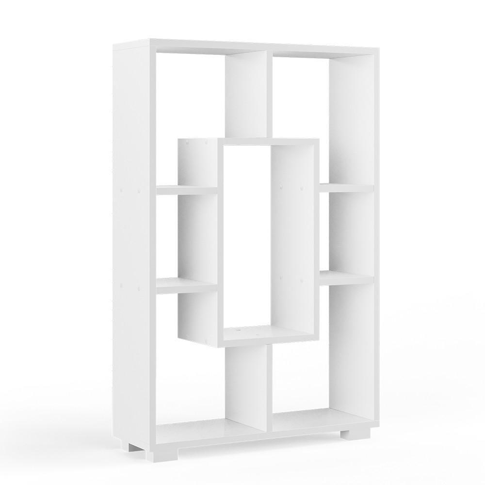 RAUMTEILER Domus Weiß 60.2 x 90 cm 7 Fächer - Weiß, Holzwerkstoff (60.2/90/20.1cm) - Vicco