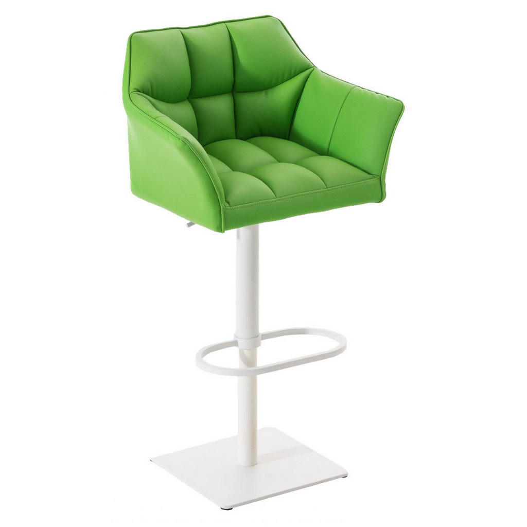 Thumbnail - CLP Barhocker, Grün, Textil, 64x88x45 cm, Esszimmer, Barmöbel, Barhocker
