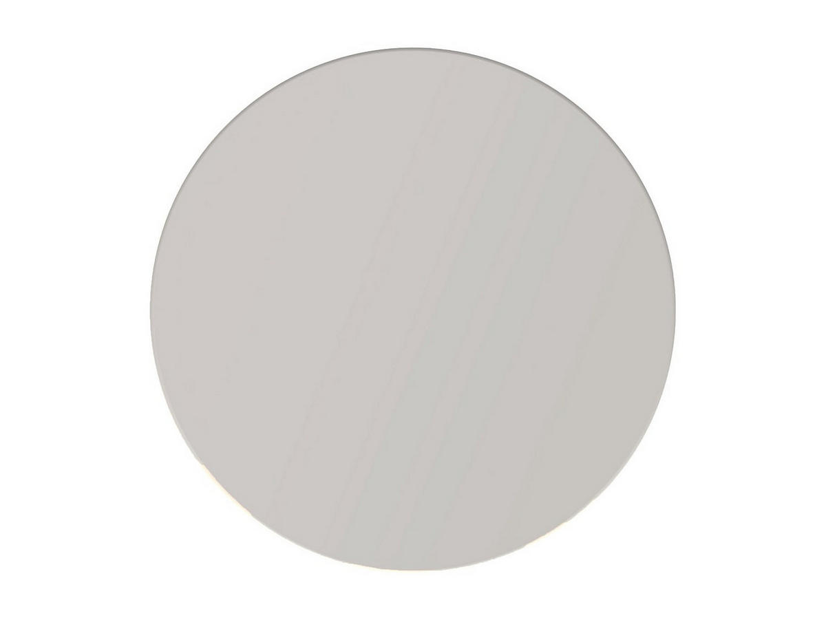 BEISTELLTISCH aus Metall - Cremefarben - WODOLI - Hellgrau, Metall (63/63/45.5cm) - Vente-Unique