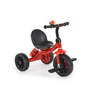 DREIRAD Cavalier Lux rot Flaschenhalterung mit Trinkflasche EVA-Reifen - Rot, Metall (72/46/62cm)